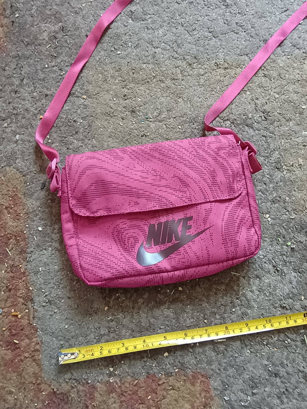 Nike Pink Crossbody Bag with Logo